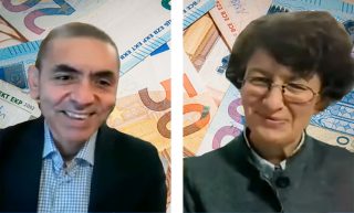 Podle europoslance by zakladatelé firmy BioNTech měli být na bankovkách. „Zachránili spousty životů,“ řekl