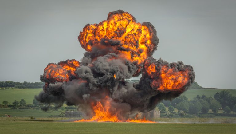 Rusové používají na Donbase termobarické zbraně. Důkazem jsou unikátní záběry 1 exploze