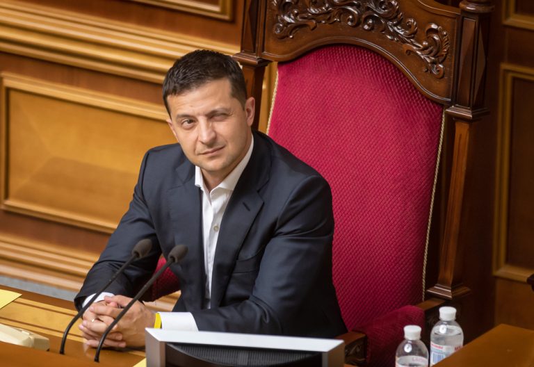 ukrajinsky prezident volodymyr zelenskyj