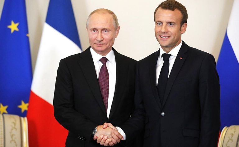 putin macron