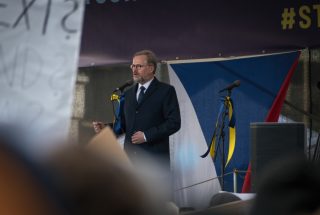 Premiér Petr Fiala po jednání s německým kancléřem Olafem Scholzem doufá, že se Česko dočká levnějších energií