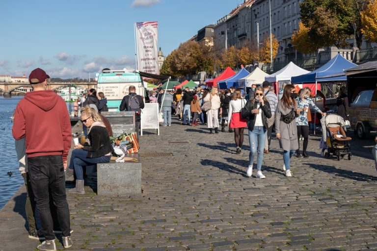 podzim praha