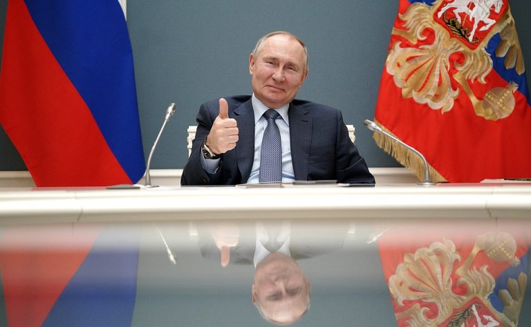 putin palec