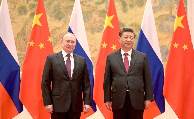 putin pching rusko cina