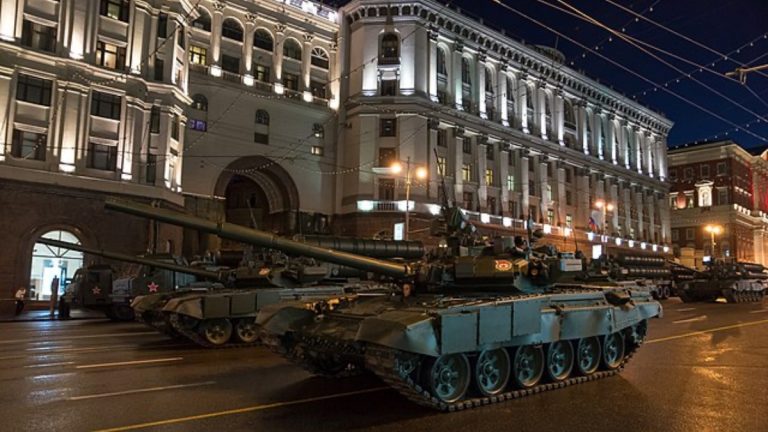 tanky rusko moskva