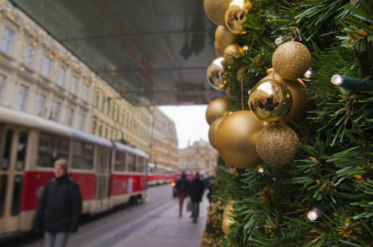 vanoce silvestr praha