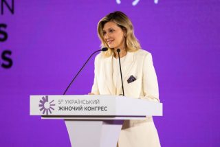 Manželka ukrajinského prezidenta popsala poslední rok: Být jemná a laskavá nestačí