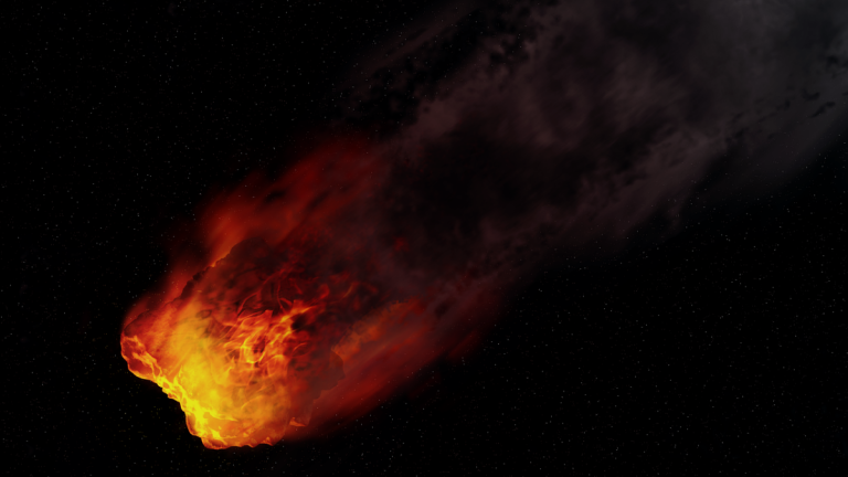 Ukrajinci měli strach z ohnivé koule na nebi. Mysleli si, že se jedná o novou ruskou zbraň 1 horici meteorit