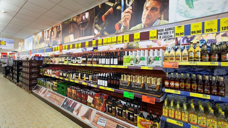 obchod alkohol prodejna