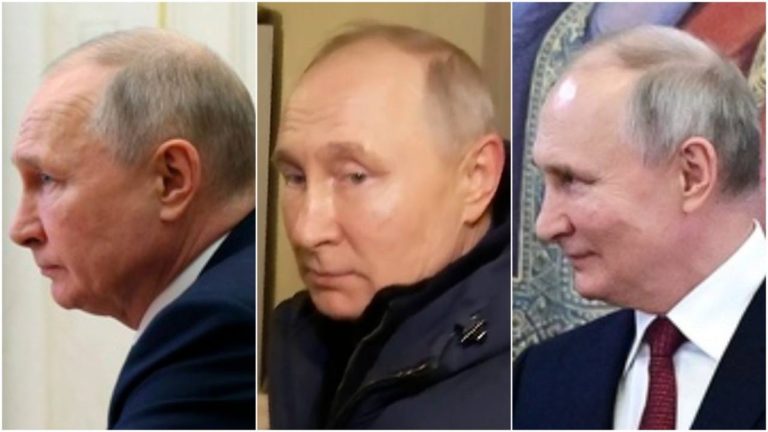 Spekulace o Putinových dvojnících objasněna: Samé lži, tvrdí Kreml 1 putin kolaz