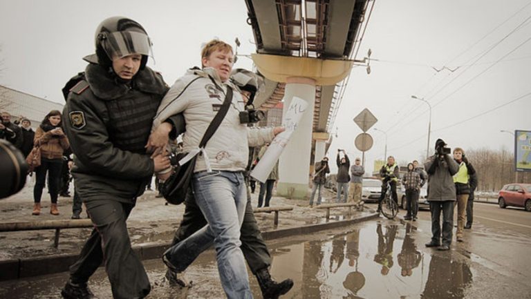 rusko policie trest