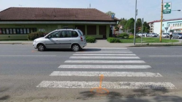 prechod pro chodce auto prechod