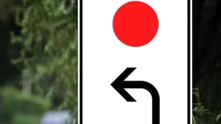 znacka cervena tecka odboceni