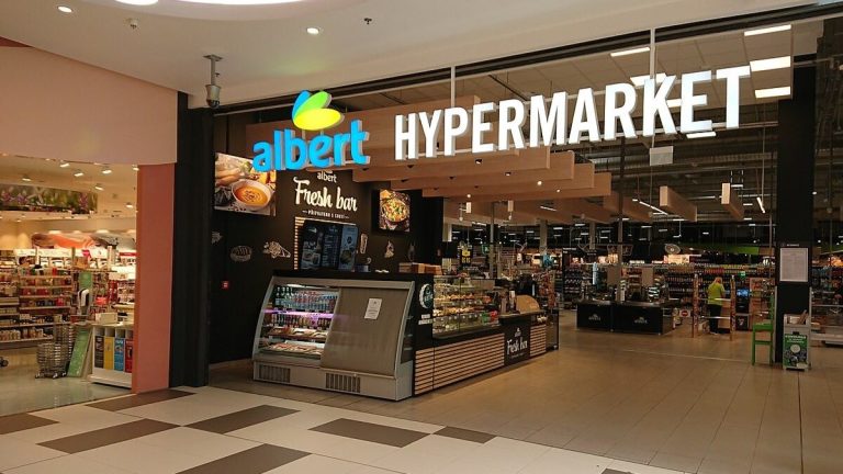 albert supermarket hypermarket obchod