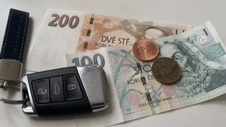 ridici penize klicky auto