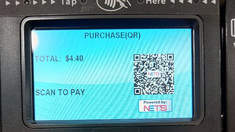 qr kod platba terminal