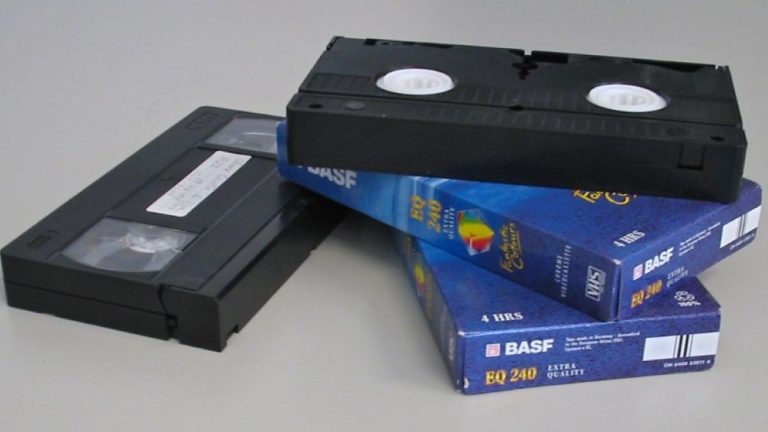 vhs kazety