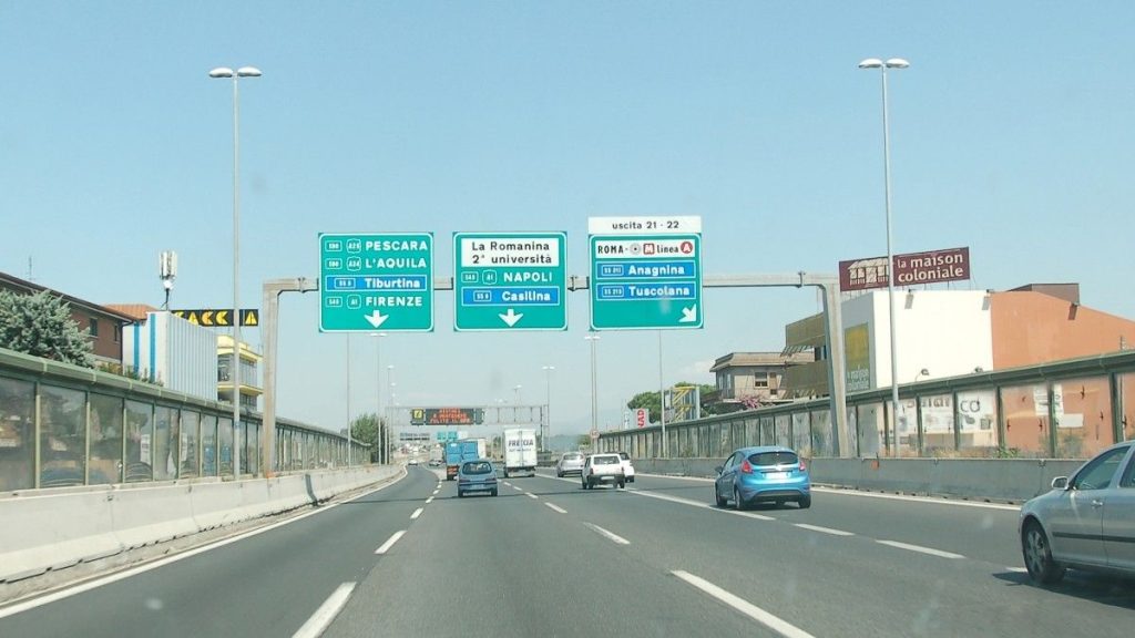 dalnice italie silnice