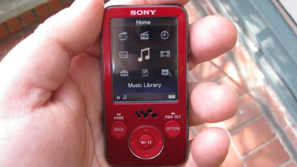 hudba mp3 walkman
