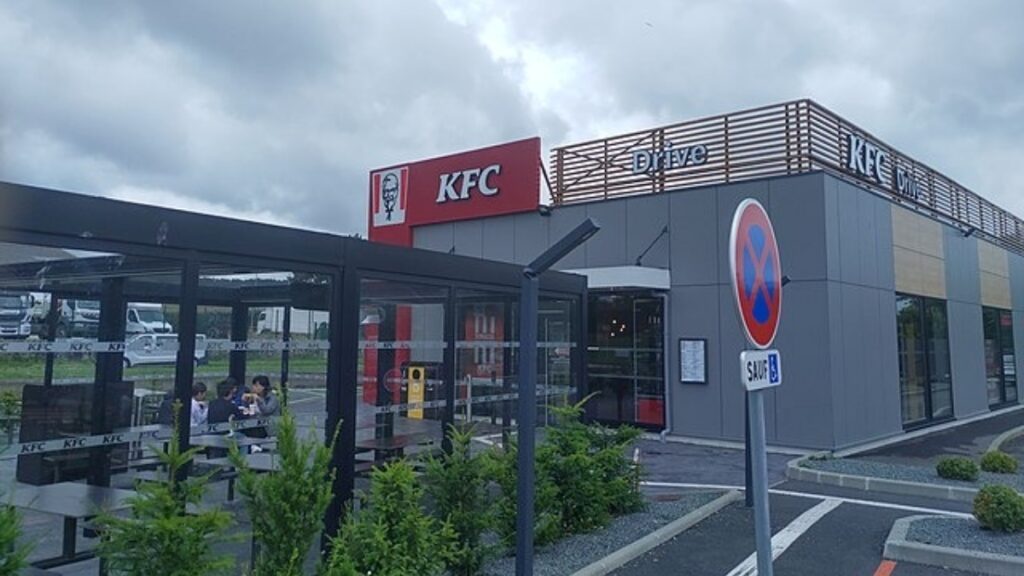pobocka fastfoodu kfc