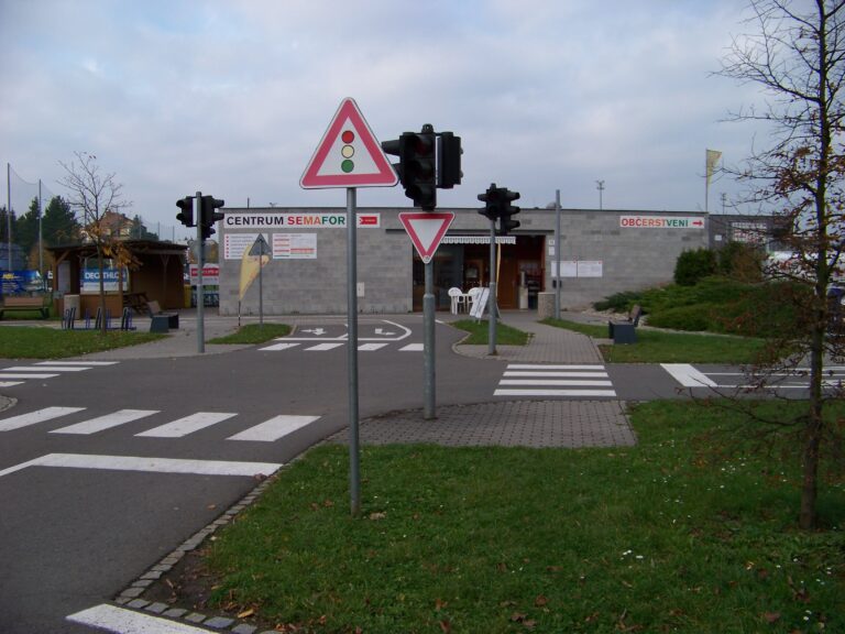 olomouc centrum semafor semafory