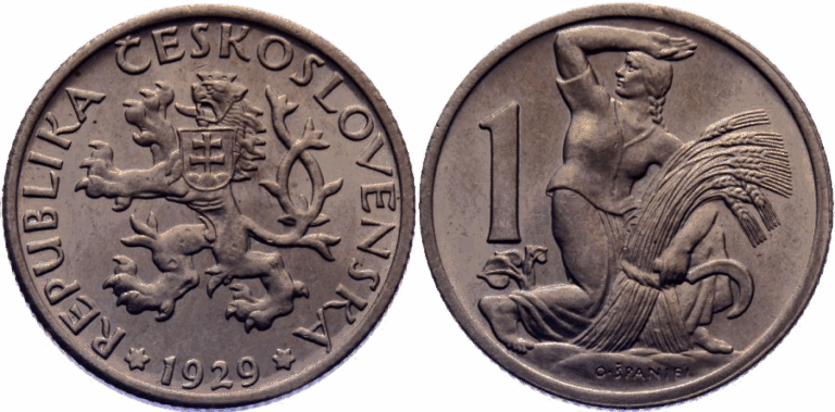 one czechoslovak crown