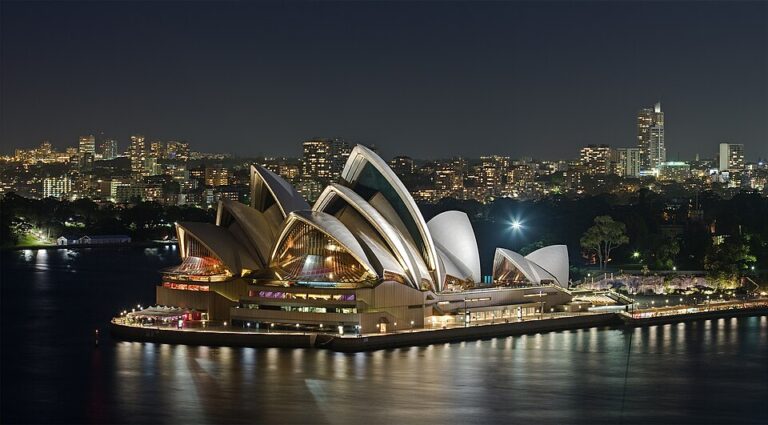 sydney opera house dec 2008